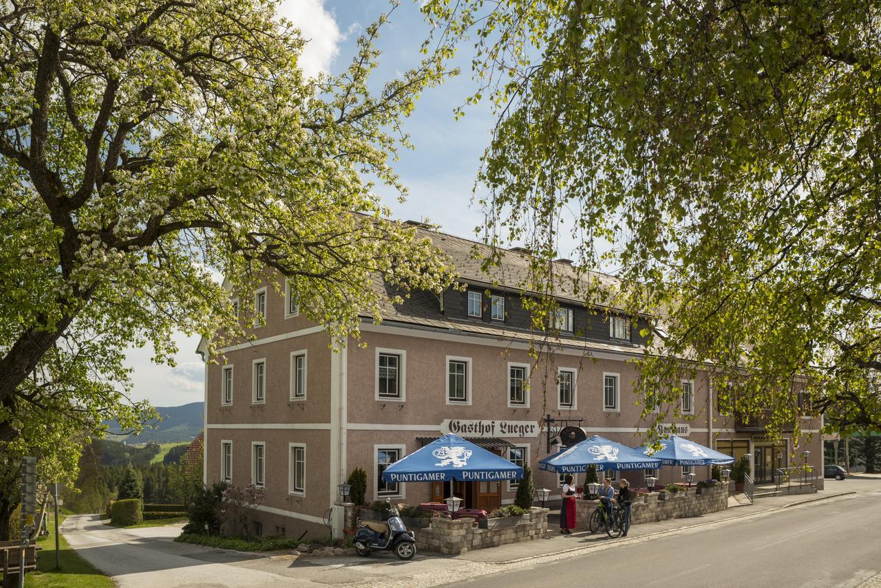 Gasthof Lueger Hotel Sankt Jakob im Walde Buitenkant foto